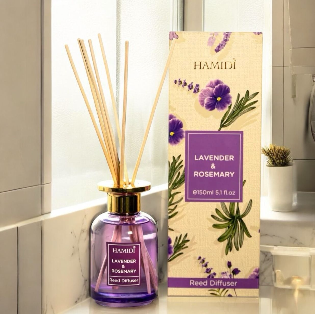 Diffuseur Romarin et Lavande - Apaisant & Purifiant 🪻🍃