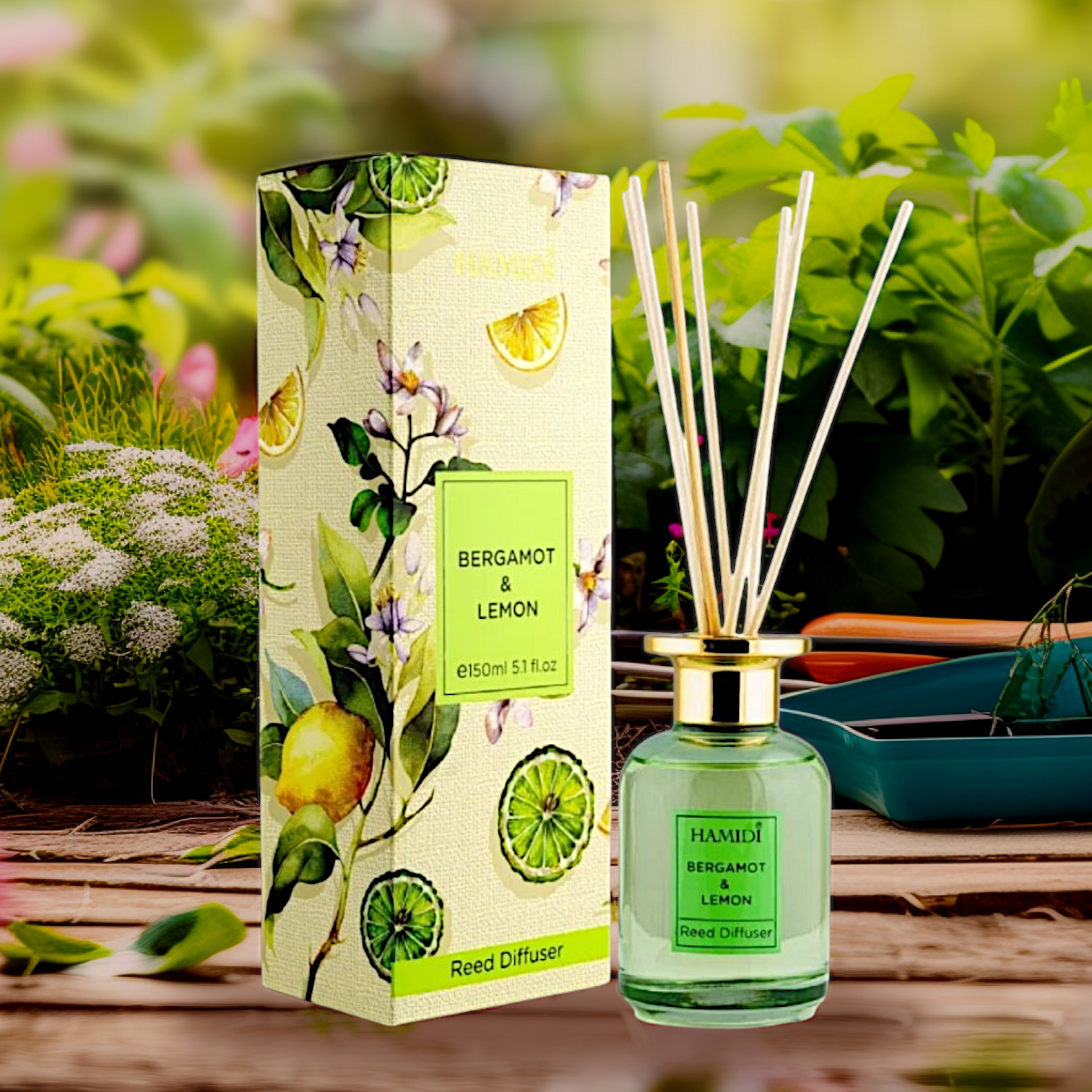 Diffuseur Bergamote et Citron - Énergisant & Bonne humeur 🍋‍🟩🍋