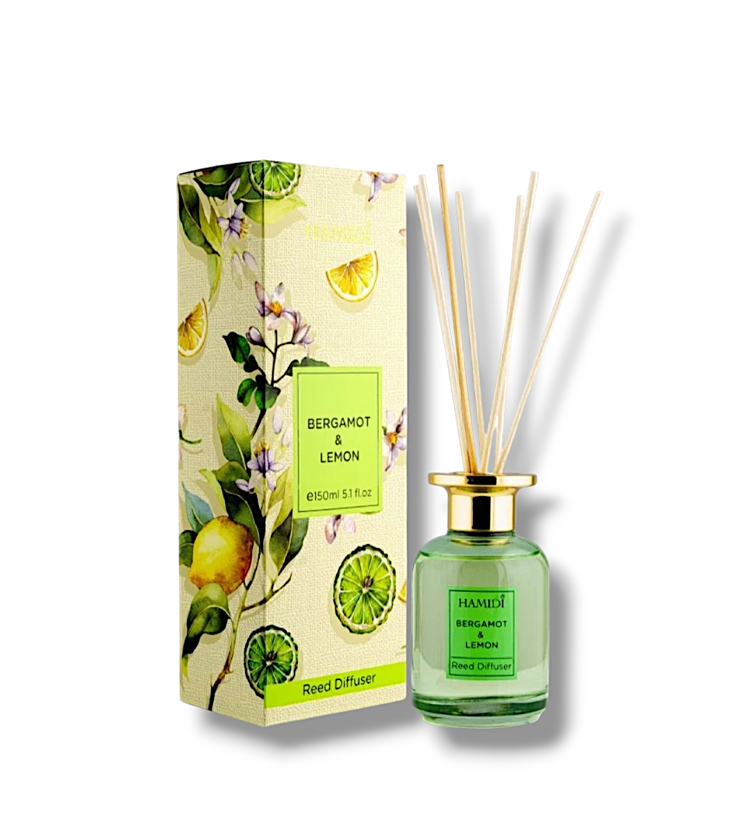 Diffuseur Bergamote et Citron - Énergisant & Bonne humeur 🍋‍🟩🍋