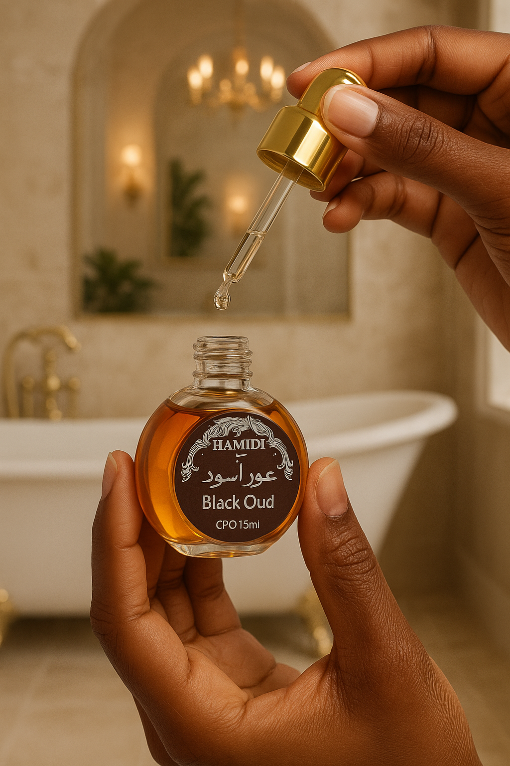 Huile parfumée Black Oud - 15 ml