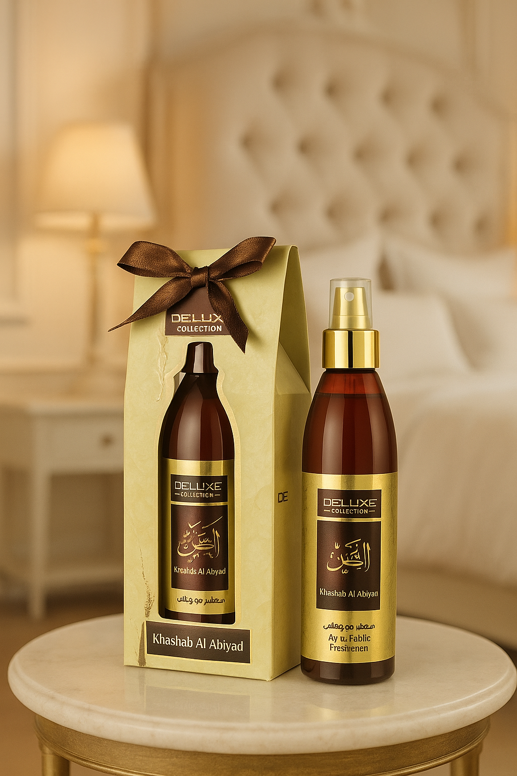 Parfum textile Abiyad - Notes boisées fraîches 🪵