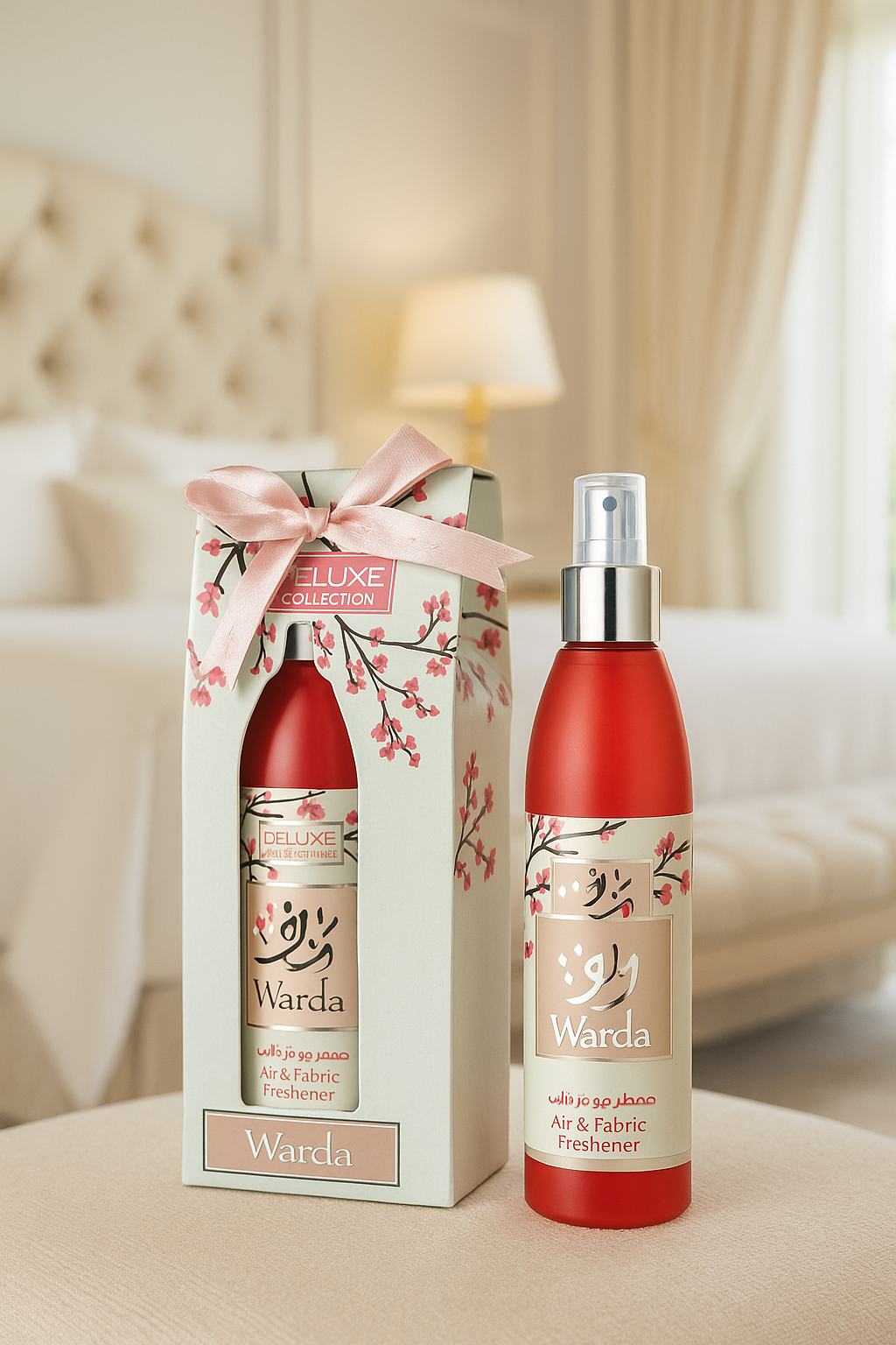 Parfum textile Warda - Notes de rose 🌹
